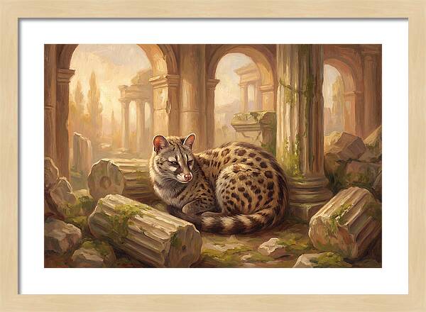Civet Among Ancient Ruins