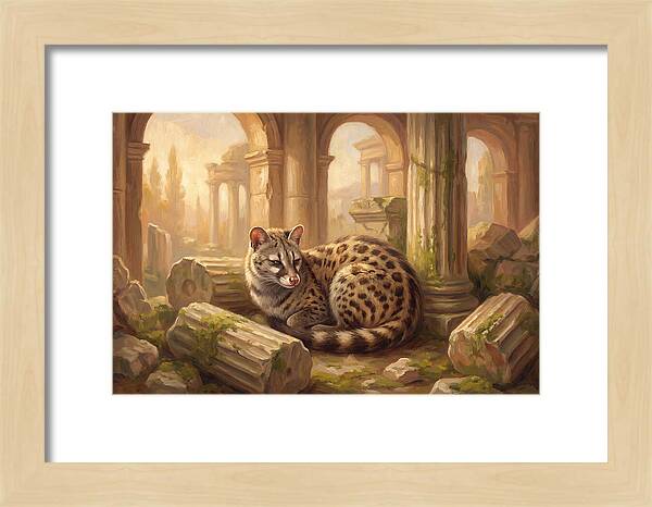 Civet Among Ancient Ruins