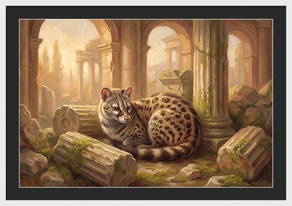 Civet Among Ancient Ruins