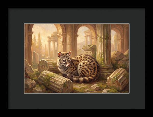Civet Among Ancient Ruins