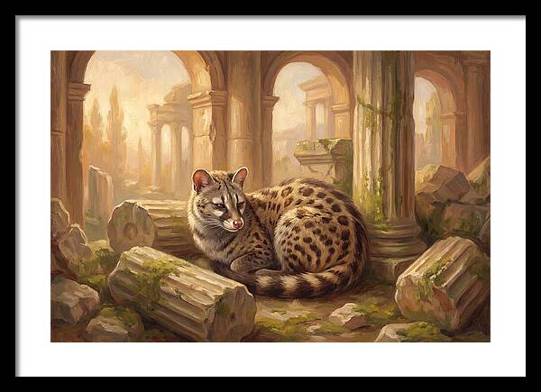 Civet Among Ancient Ruins
