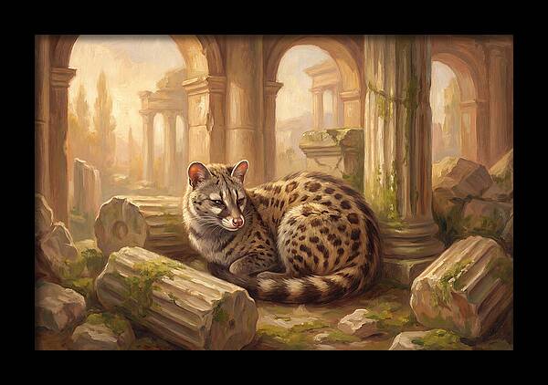 Civet Among Ancient Ruins