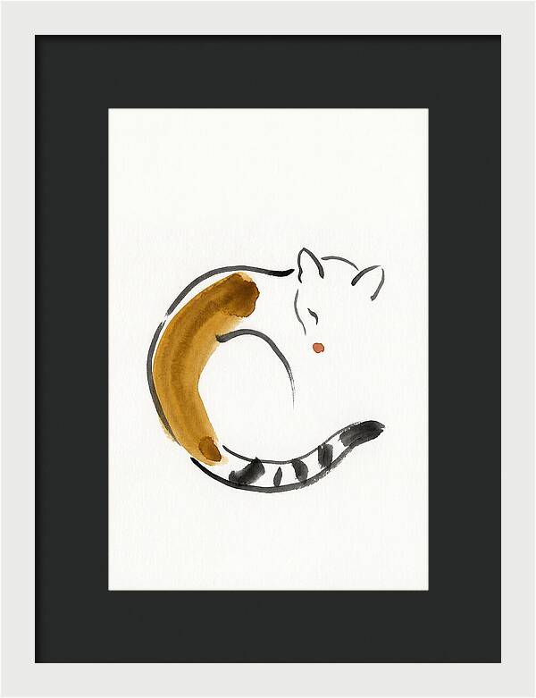 Civet In Minimalist Style