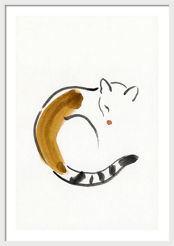 Civet In Minimalist Style