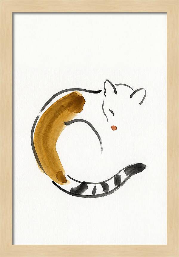 Civet In Minimalist Style