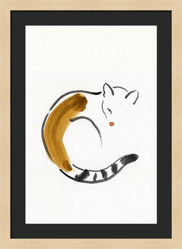 Civet In Minimalist Style