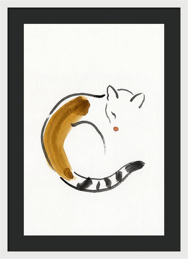 Civet In Minimalist Style