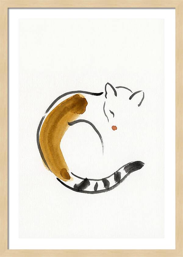 Civet In Minimalist Style