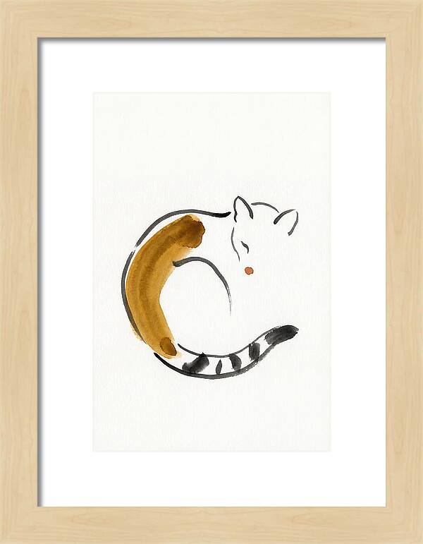 Civet In Minimalist Style