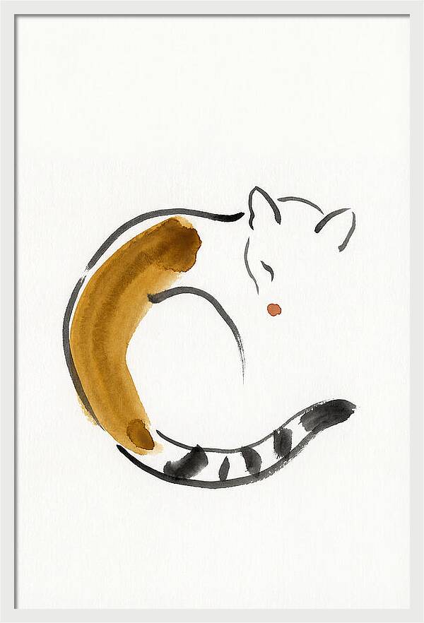 Civet In Minimalist Style