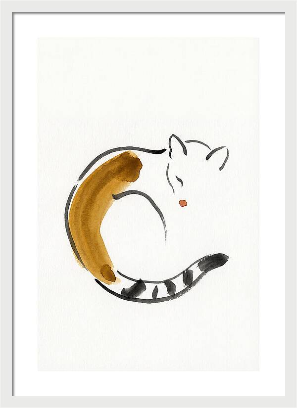 Civet In Minimalist Style
