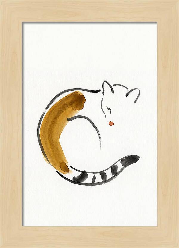 Civet In Minimalist Style