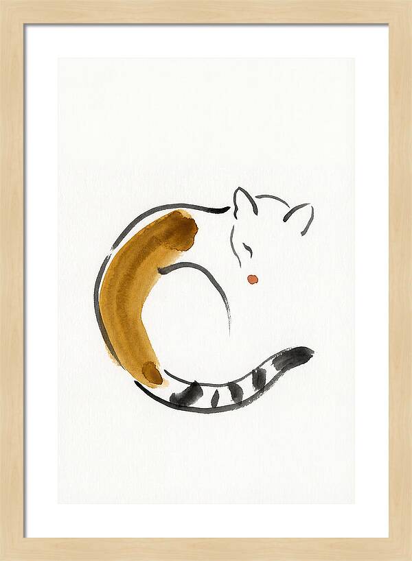 Civet In Minimalist Style