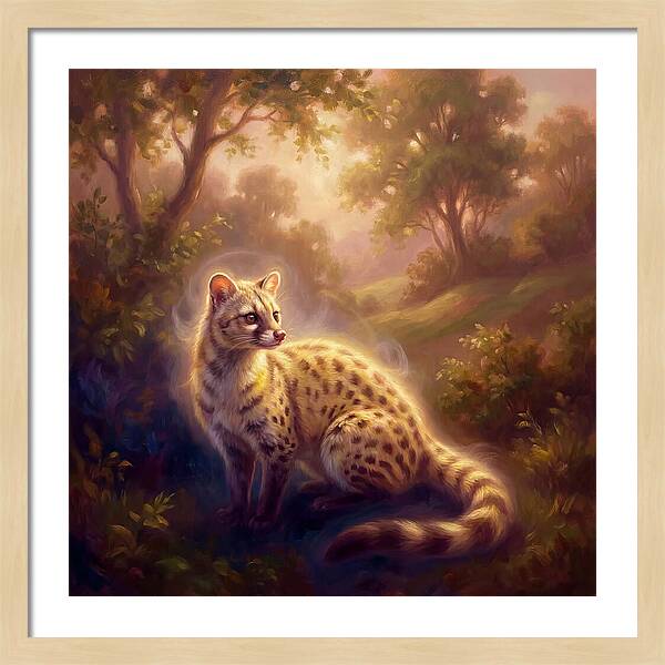 Civet In Nature