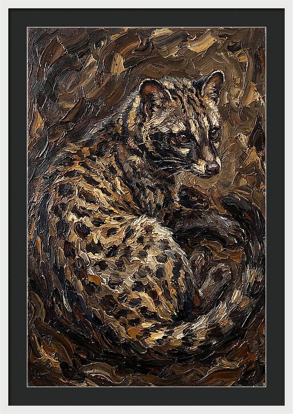Civet In Rich Textures