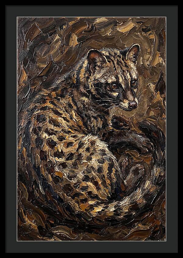 Civet In Rich Textures