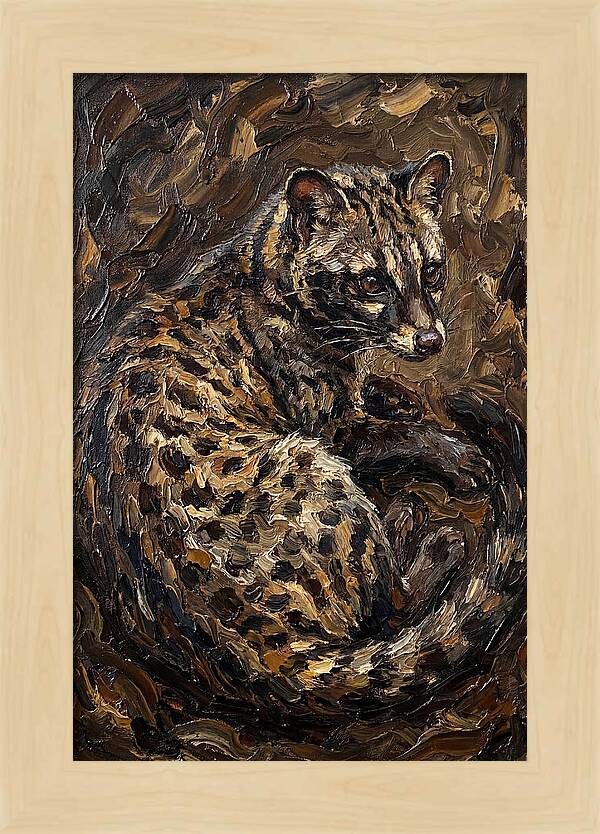 Civet In Rich Textures
