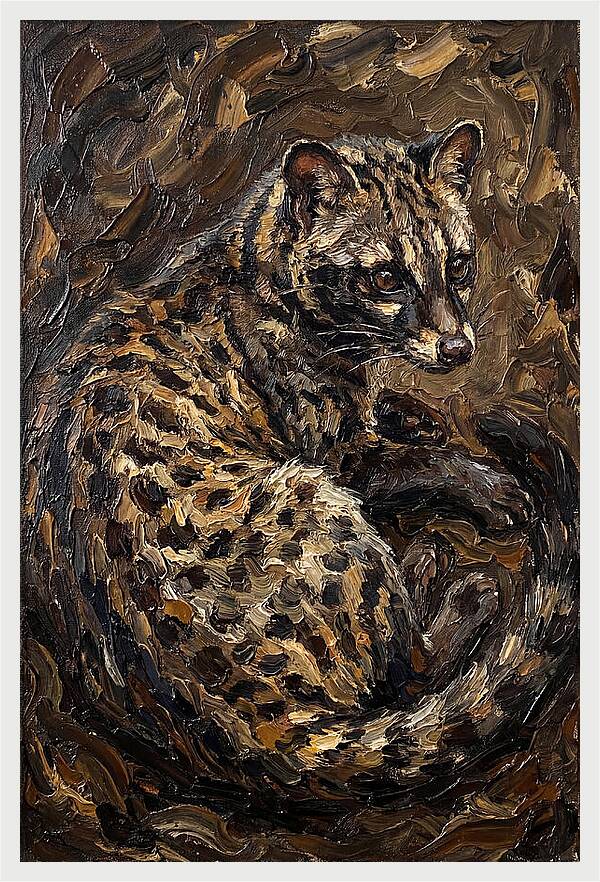 Civet In Rich Textures