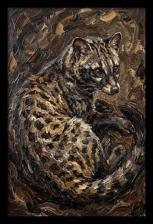 Civet In Rich Textures