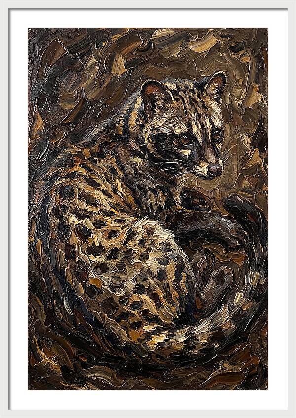 Civet In Rich Textures