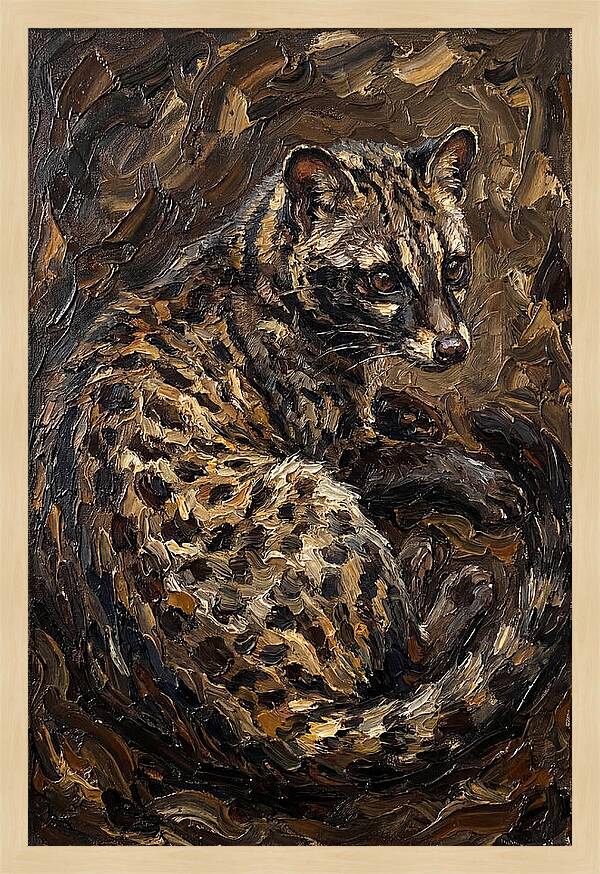 Civet In Rich Textures