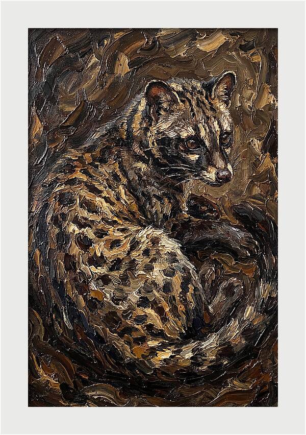 Civet In Rich Textures