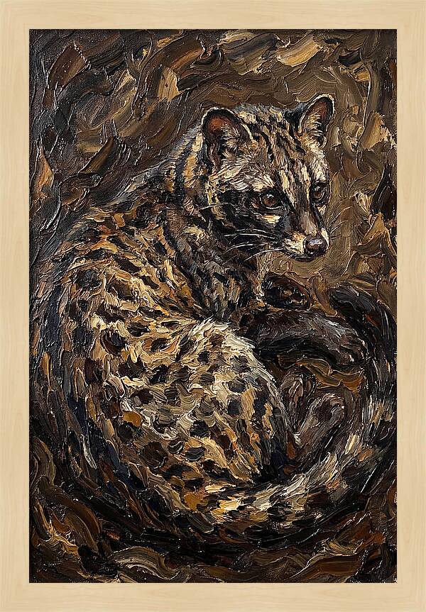 Civet In Rich Textures