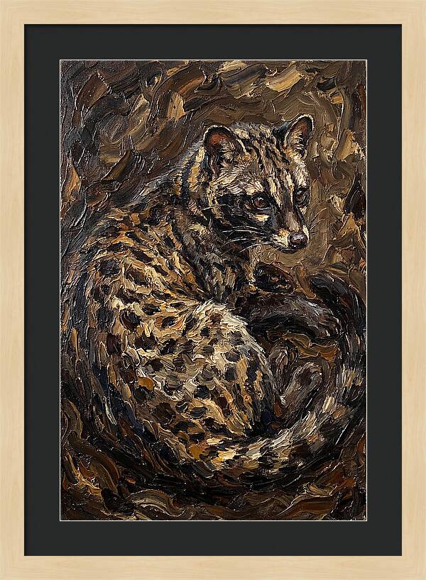Civet In Rich Textures