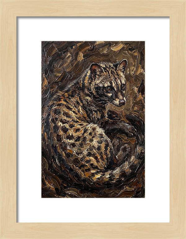 Civet In Rich Textures