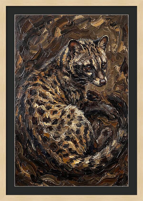Civet In Rich Textures