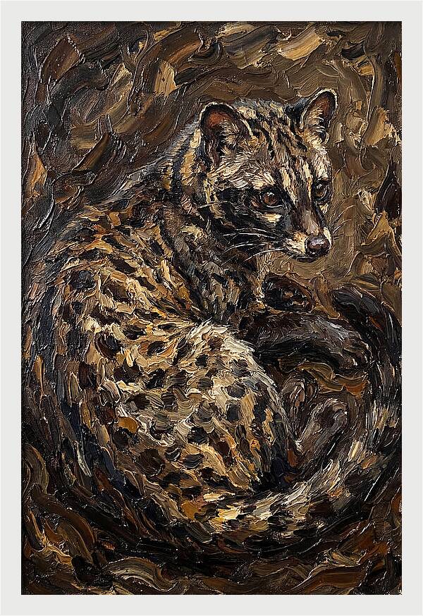 Civet In Rich Textures