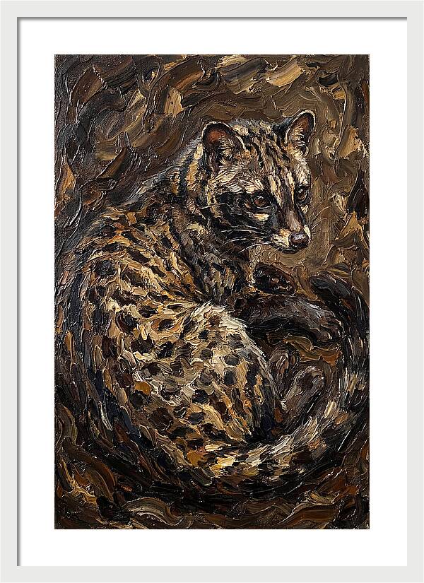 Civet In Rich Textures