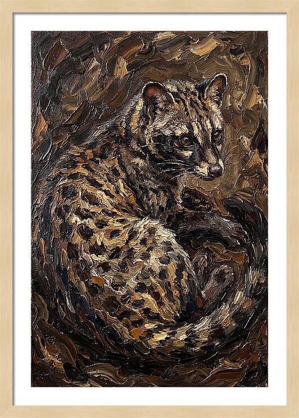 Civet In Rich Textures