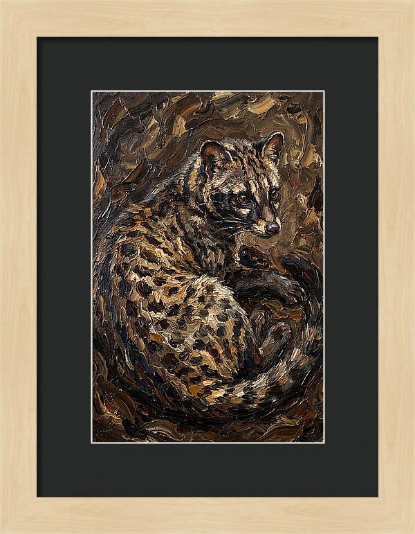 Civet In Rich Textures