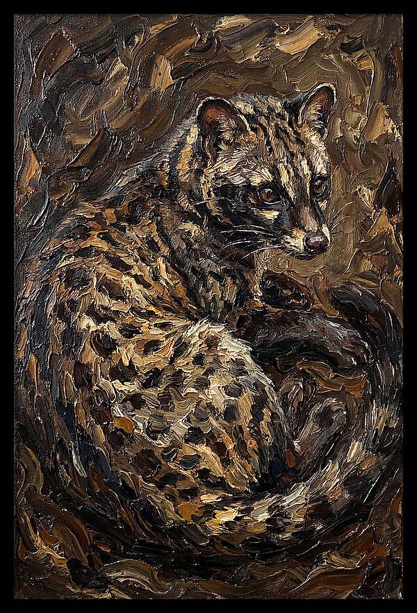 Civet In Rich Textures
