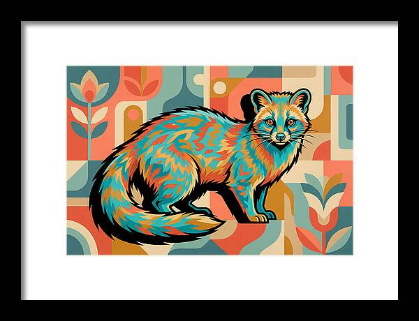 Civet In Vibrant Colors