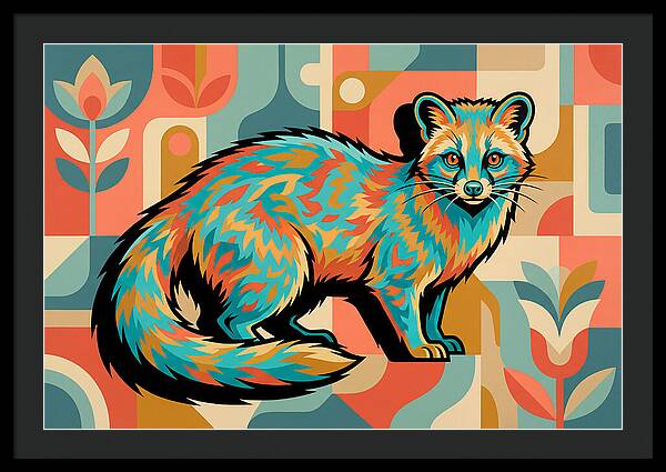 Civet In Vibrant Colors