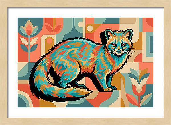 Civet In Vibrant Colors