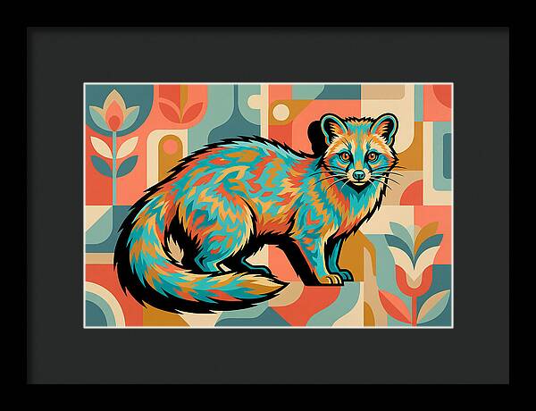 Civet In Vibrant Colors