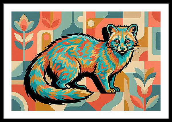 Civet In Vibrant Colors