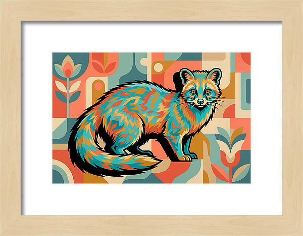 Civet In Vibrant Colors