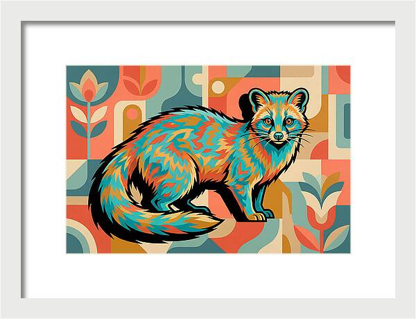 Civet In Vibrant Colors