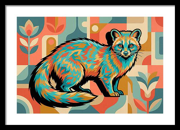 Civet In Vibrant Colors