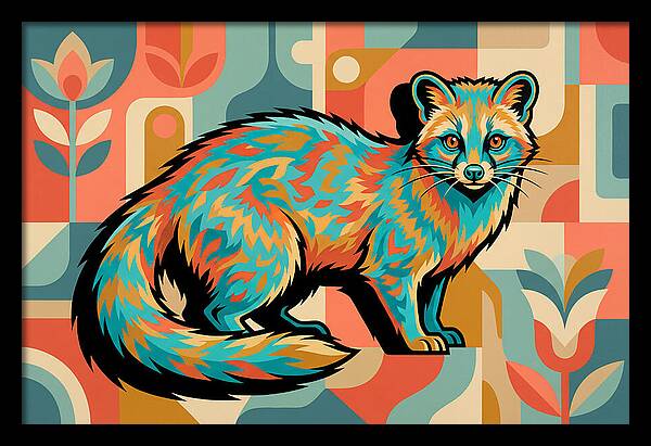 Civet In Vibrant Colors
