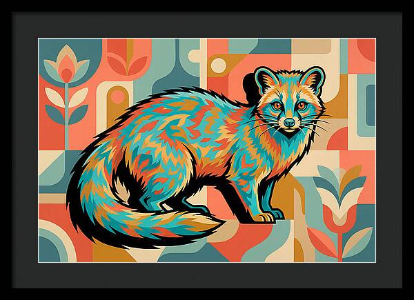 Civet In Vibrant Colors
