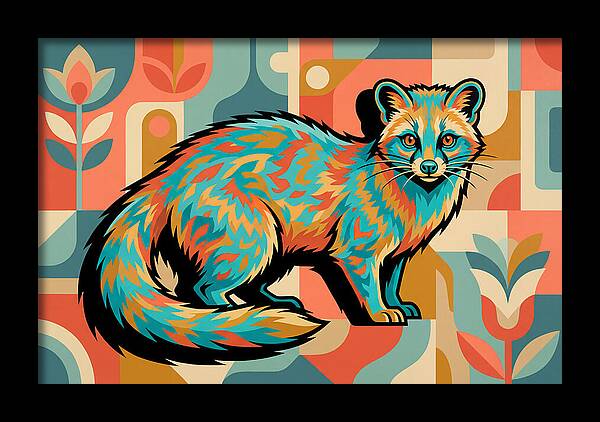 Civet In Vibrant Colors