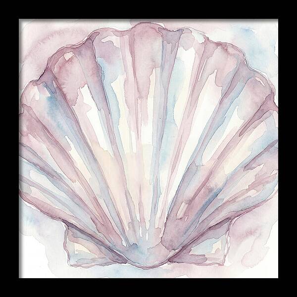 Clam Shell Watercolor