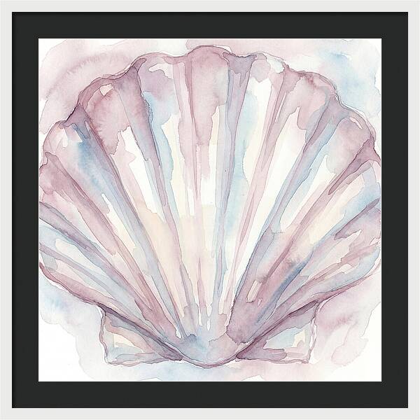 Clam Shell Watercolor