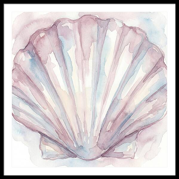 Clam Shell Watercolor