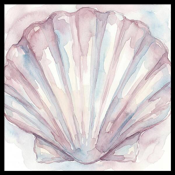 Clam Shell Watercolor